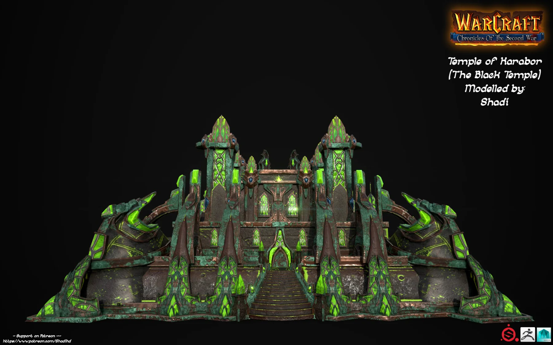 Draenei Temple of Karabor environment